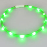 Rechargeable Waterproof LED Collar